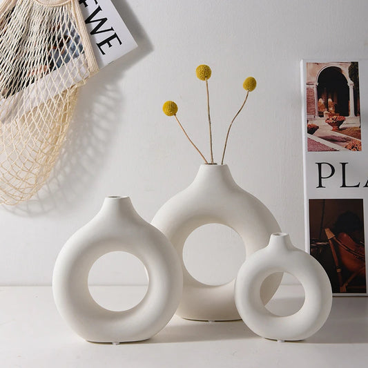 Circa Sculptural Vase Set