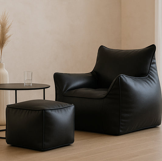 Noir Luxe Lounge Chair