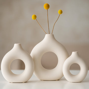 Circa Sculptural Vase Set