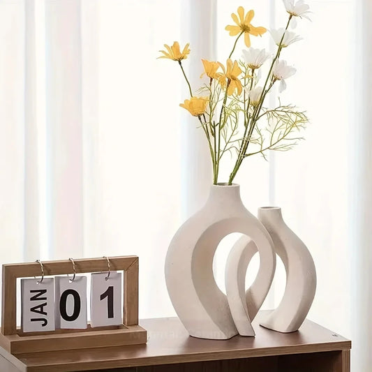 Serene Arc Vase
