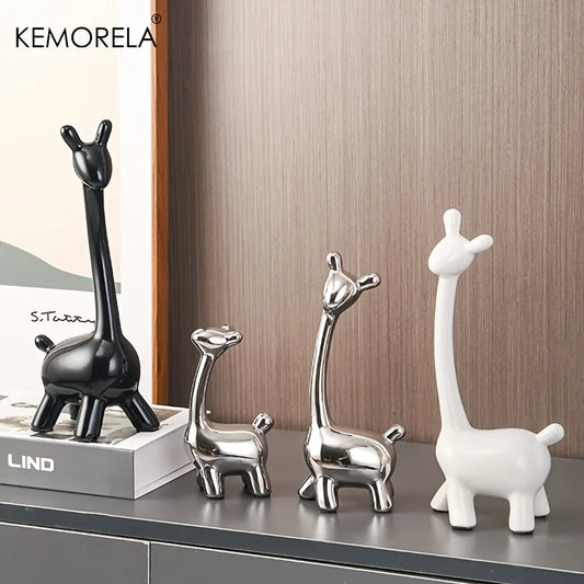 Sereno Ceramic Giraffe Sculptures