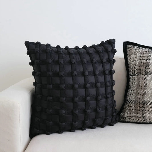 Noir Weave Cushion Cover