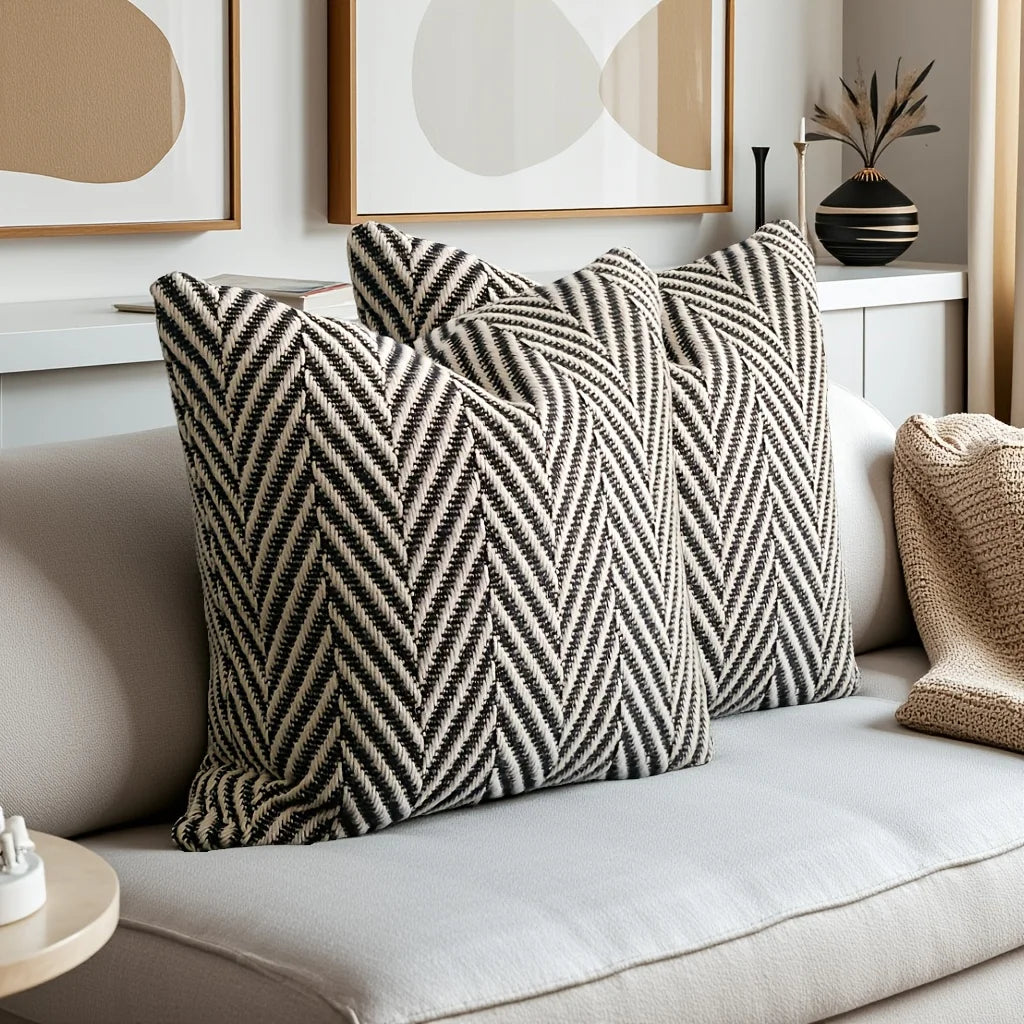 Herringbone Luxe Cushion Cover