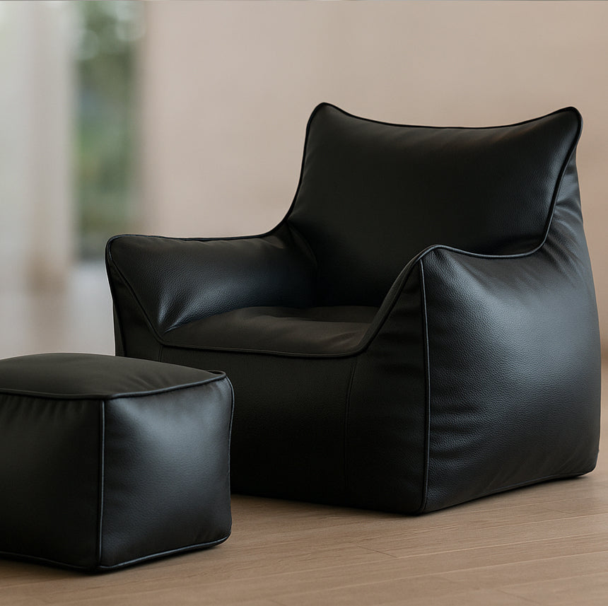Noir Luxe Lounge Chair